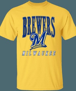 Milwaukee Brewers Retro MLB T-Shirt Sweatshirt Hoodie for MLB Fans