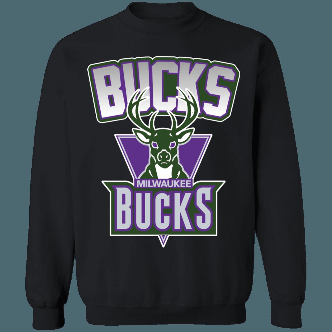 Milwaukee Bucks 90's Vintage NBA Vintage Sweatshirt Hoodie Shirt For NBA Fans