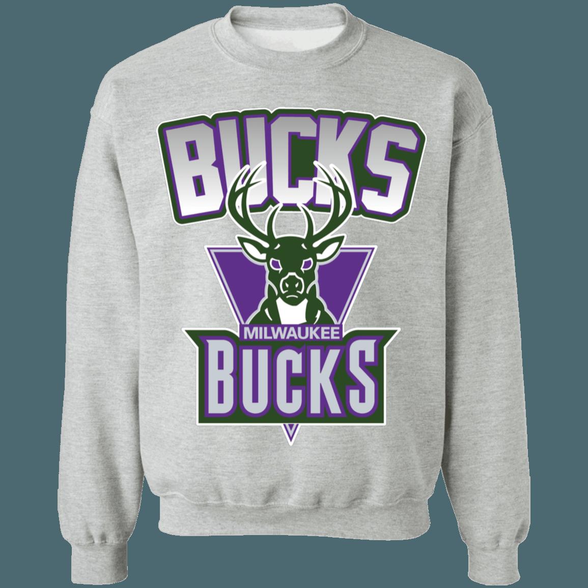 Milwaukee Bucks 90's Vintage NBA Vintage Sweatshirt Hoodie Shirt For NBA Fans - Image 3