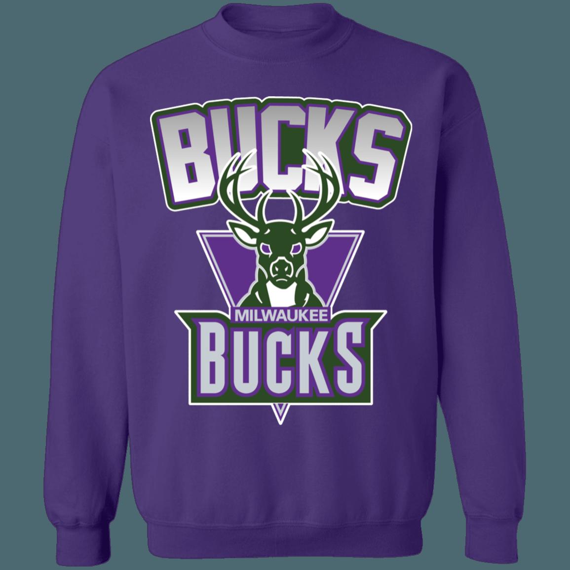 Milwaukee Bucks 90's Vintage NBA Vintage Sweatshirt Hoodie Shirt For NBA Fans - Image 4