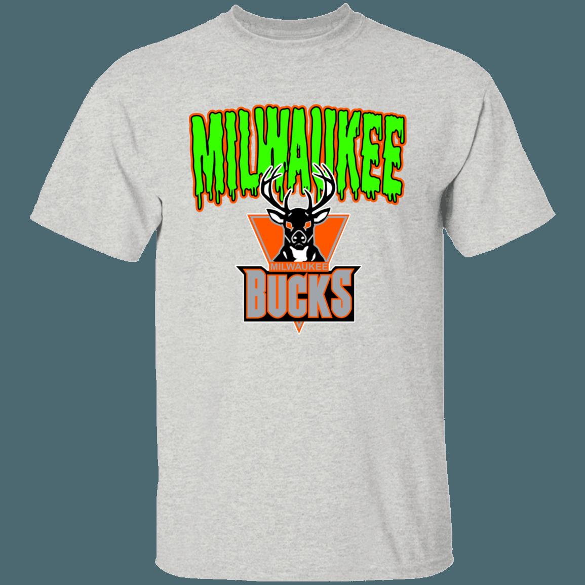 Milwaukee Bucks HALLOWEEN Retro NBA Fan T-Shirt Sweatshirt Hoodie - Image 4