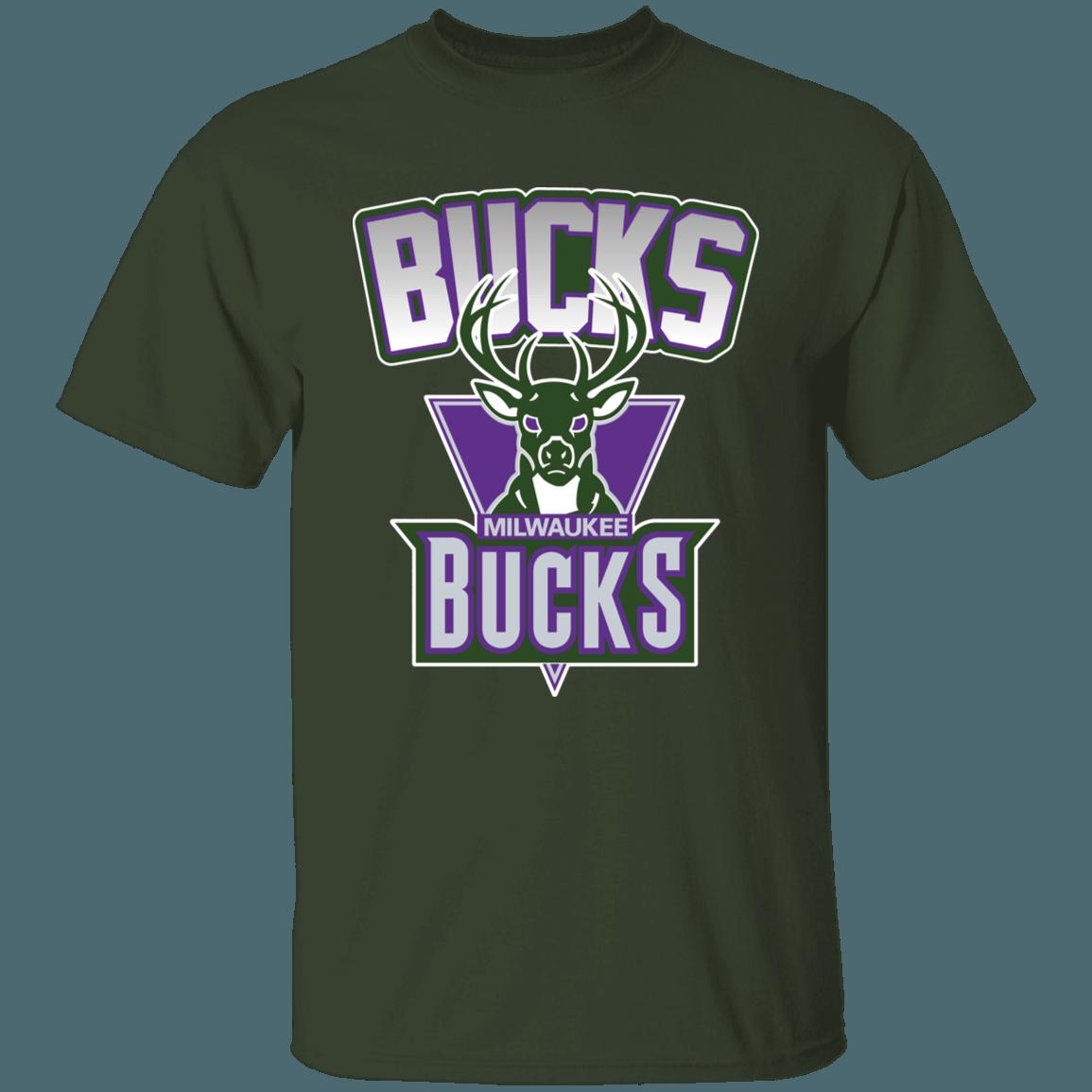 Milwaukee Bucks Retro NBA Fan T-Shirt Sweatshirt Hoodie