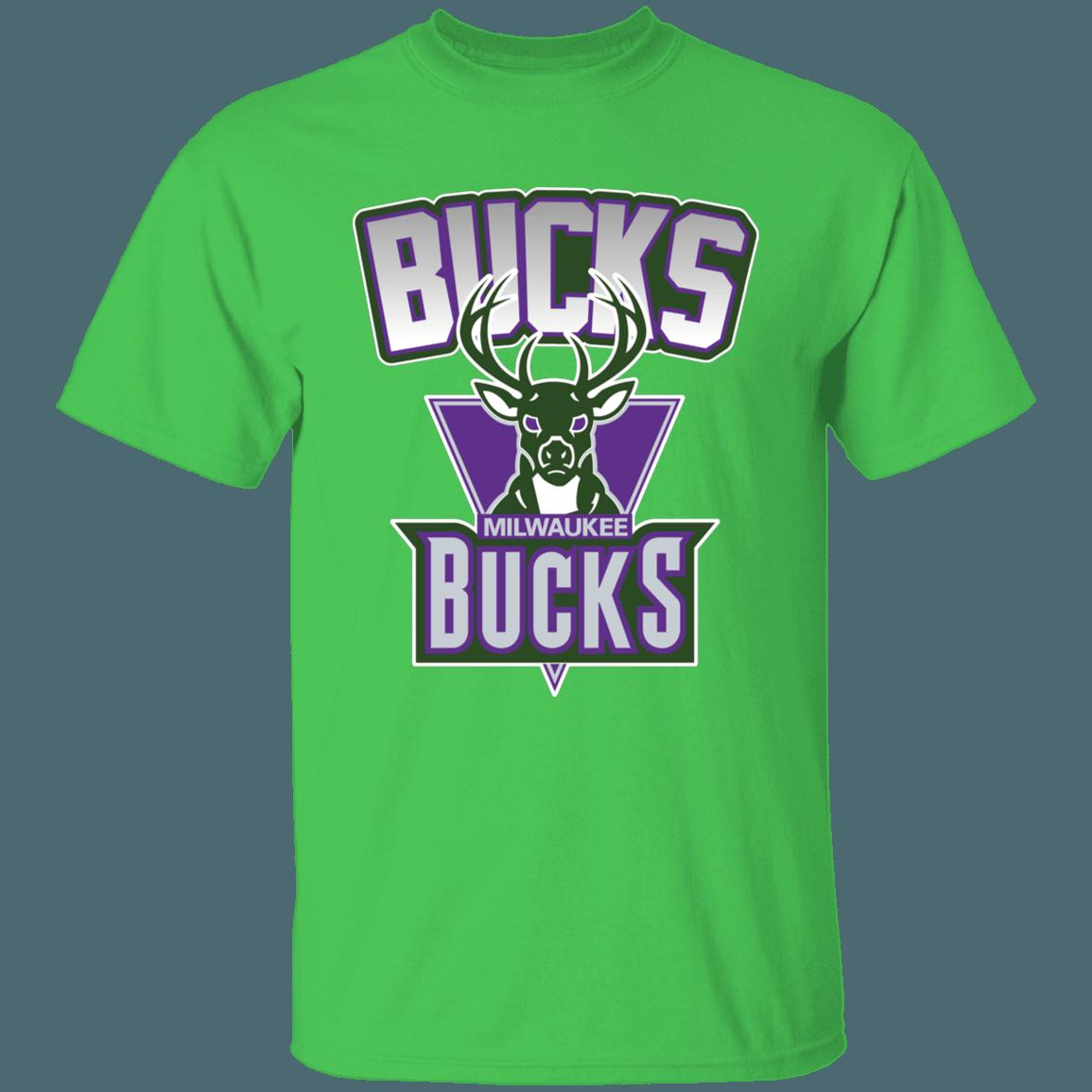 Milwaukee Bucks Retro NBA Fan T-Shirt Sweatshirt Hoodie - Image 3