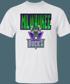 Milwaukee Bucks Retro NBA T-Shirt Hoodie Gifts for NBA Fans