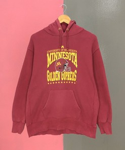 Minnesota Golden Gophers Hoodie Sweatshirt, Ncaa Football Division Pullover Sweater, Vintage College Shirt Top