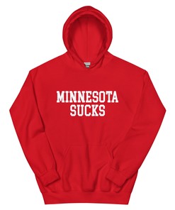 Minnesota Sucks Wisconsin Hoodie Sweatshirt Sport Shirt
