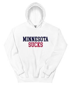 Minnesota Sucks Wisconsin Rivalry Hoodie Sweatshirt Sport Shirt