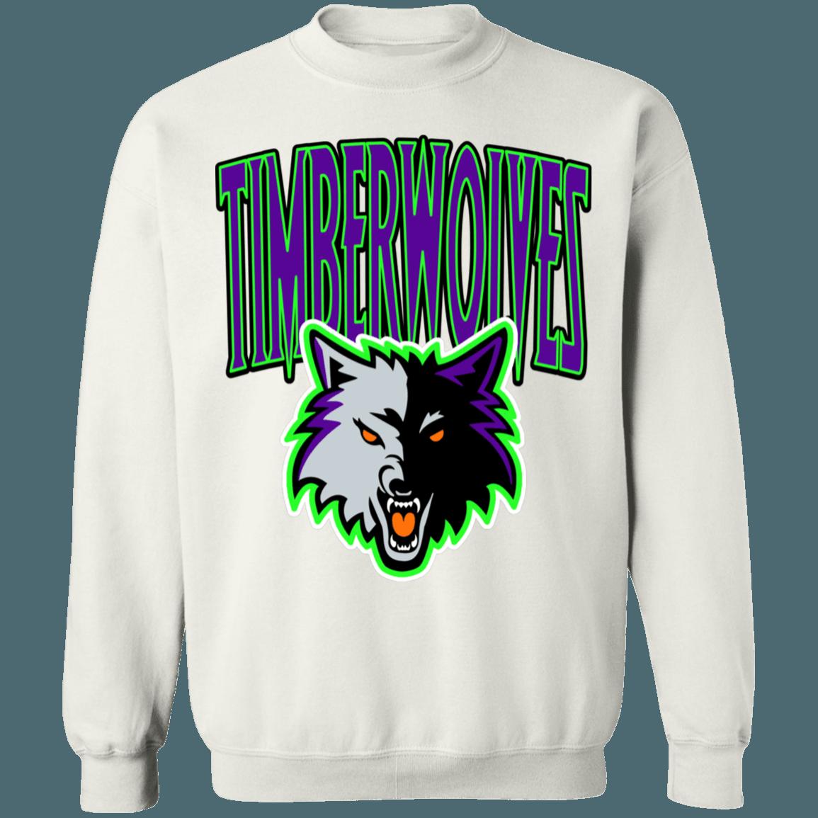 Minnesota Timberwolves HALLOWEEN Retro NBA Crewneck Sweatshirt Hoodie Shirt Gifts for NBA Fans - Image 2