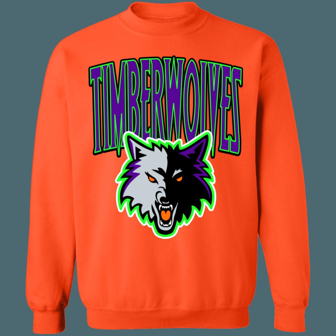 Minnesota Timberwolves HALLOWEEN Retro NBA Crewneck Sweatshirt Hoodie Shirt Gifts for NBA Fans - Image 3