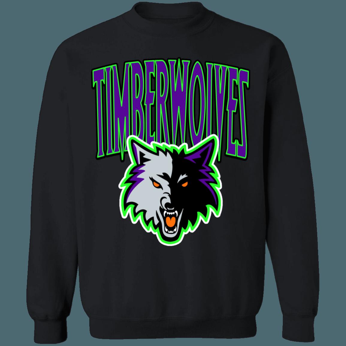 Minnesota Timberwolves HALLOWEEN Retro NBA Crewneck Sweatshirt Hoodie Shirt Gifts for NBA Fans - Image 4