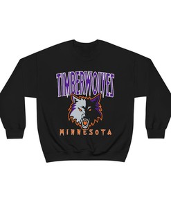Minnesota Timberwolves HALLOWEEN Retro NBA Sweatshirt Hoodie Shirt For NBA Fans