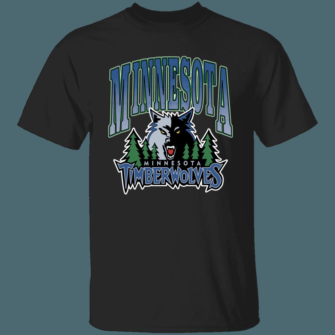 Minnesota Timberwolves Retro NBA Fan T-Shirt Sweatshirt Hoodie