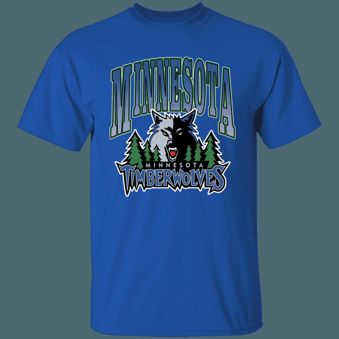 Minnesota Timberwolves Retro NBA Fan T-Shirt Sweatshirt Hoodie - Image 2