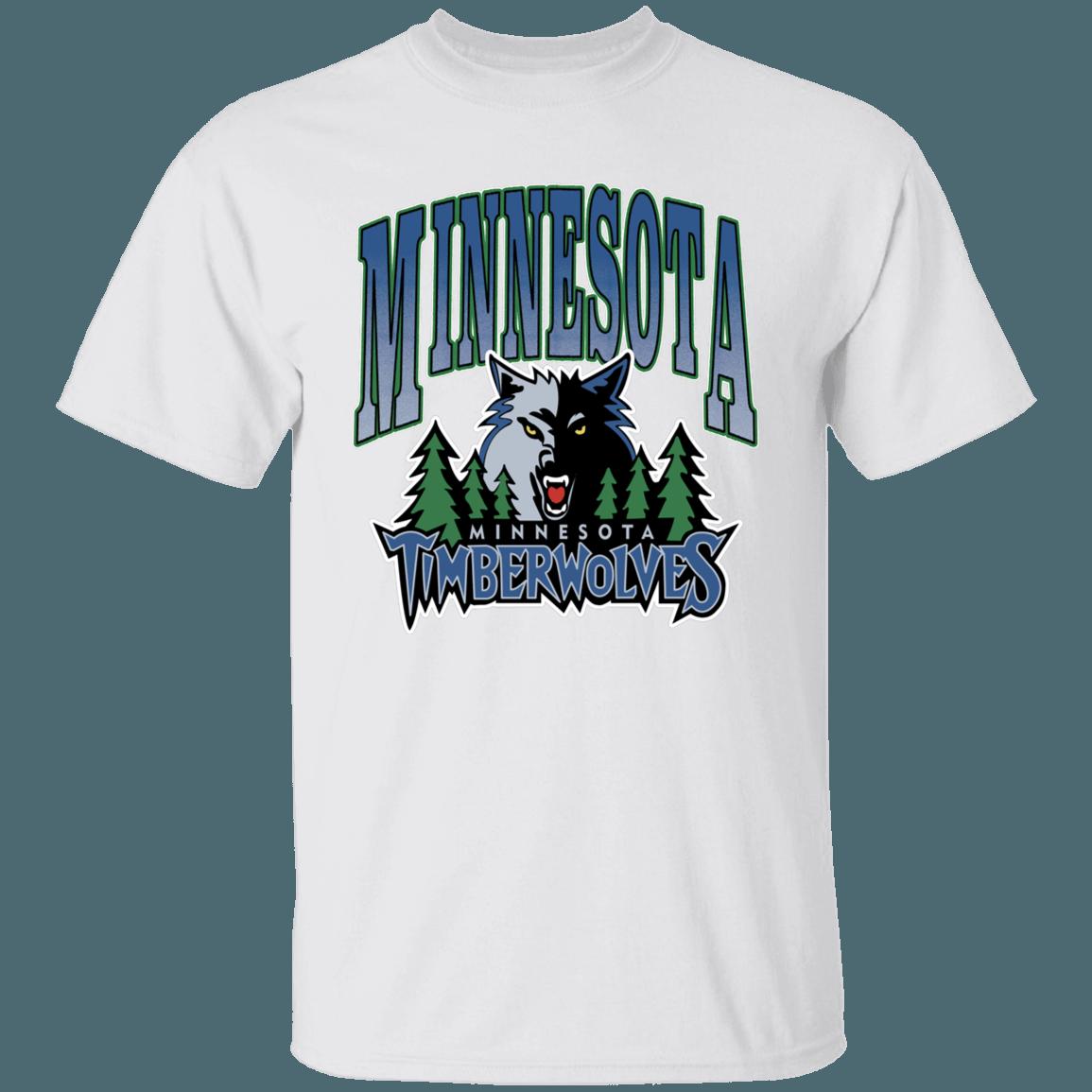 Minnesota Timberwolves Retro NBA Fan T-Shirt Sweatshirt Hoodie - Image 3
