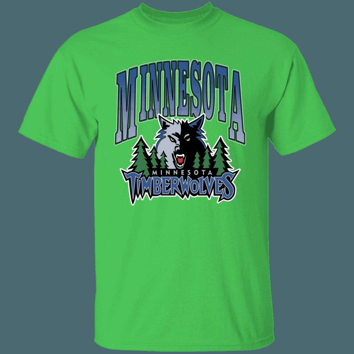 Minnesota Timberwolves Retro NBA Fan T-Shirt Sweatshirt Hoodie - Image 4