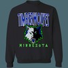 Minnesota Timberwolves Retro Remix NBA Vintage Sweatshirt Hoodie Shirt For NBA Fans