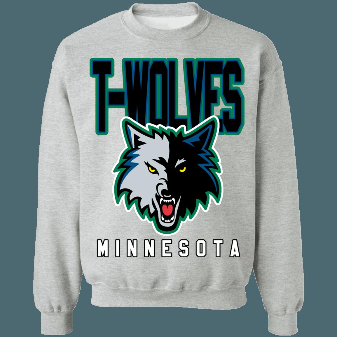 Minnesota Timberwolves T-WOLVES Retro 90's NBA Sweatshirt Hoodie Shirt For NBA Fans - Image 3
