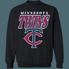 Minnesota Twins Vintage MLB Crewneck Sweatshirt Hoodie Shirt