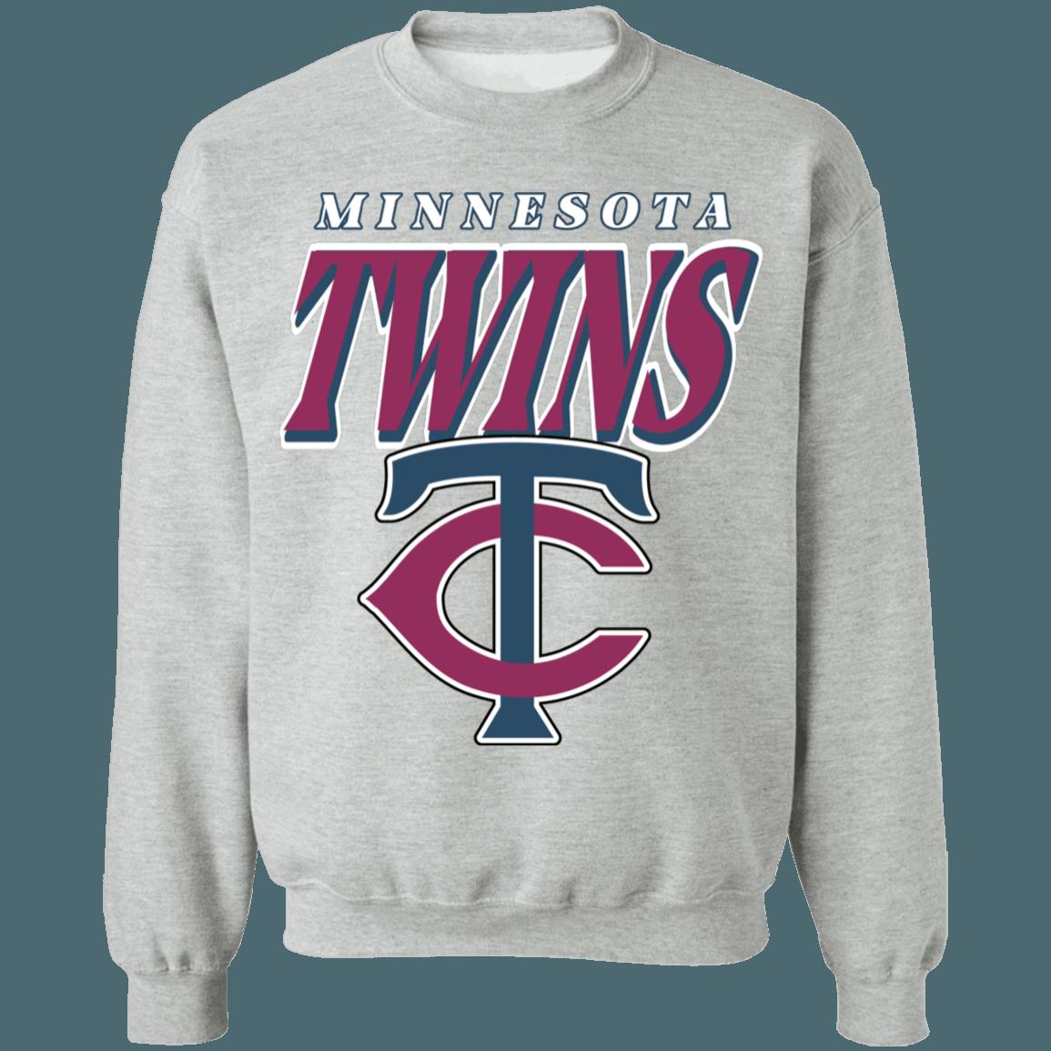 Minnesota Twins Vintage MLB Crewneck Sweatshirt Hoodie Shirt for Baseball Fans - Image 2