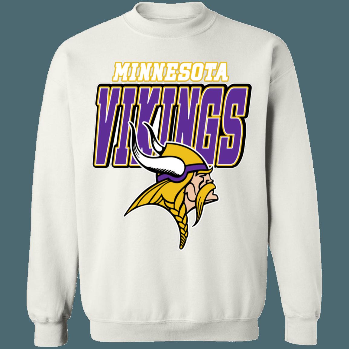 Minnesota Vikings Vintage NFL American Football Lover Sweatshirt Hoodie - Image 2