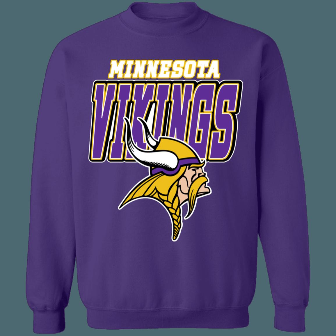 Minnesota Vikings Vintage NFL American Football Lover Sweatshirt Hoodie - Image 3