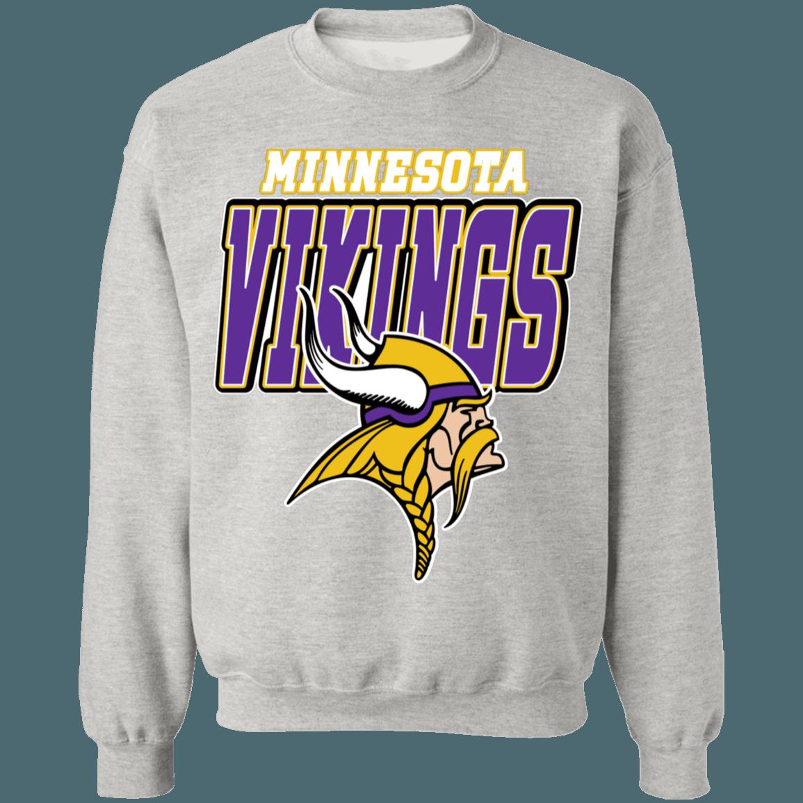 Minnesota Vikings Vintage NFL American Football Lover Sweatshirt Hoodie - Image 4