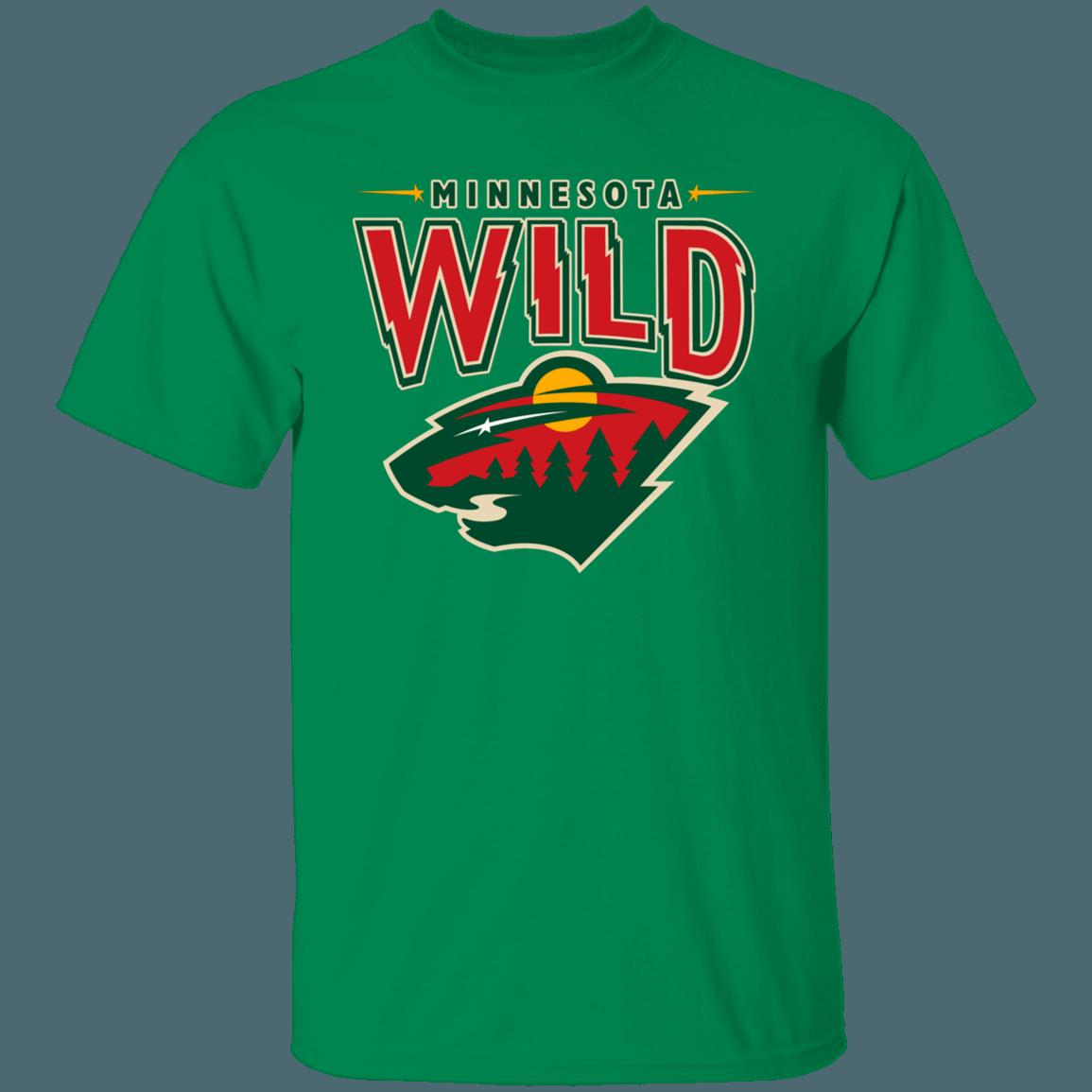 Minnesota Wild 90'S Retro NHL T-Shirt Sweatshirt Hoodie National Hockey League Shirt - Image 2