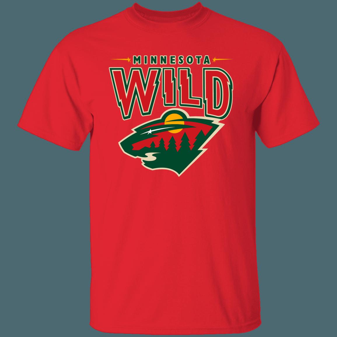 Minnesota Wild 90'S Retro NHL T-Shirt Sweatshirt Hoodie National Hockey League Shirt - Image 3