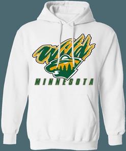 Minnesota Wild NORTH STARS Retro NHL Hoodie Sweatshirt Sport Shirt