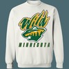Minnesota Wild NORTH STARS Vintage NHL Sweatshirt Hoodie TShirt For Hockey Lovers