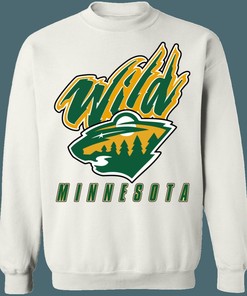 Minnesota Wild NORTH STARS Vintage NHL Sweatshirt Hoodie TShirt For Hockey Lovers