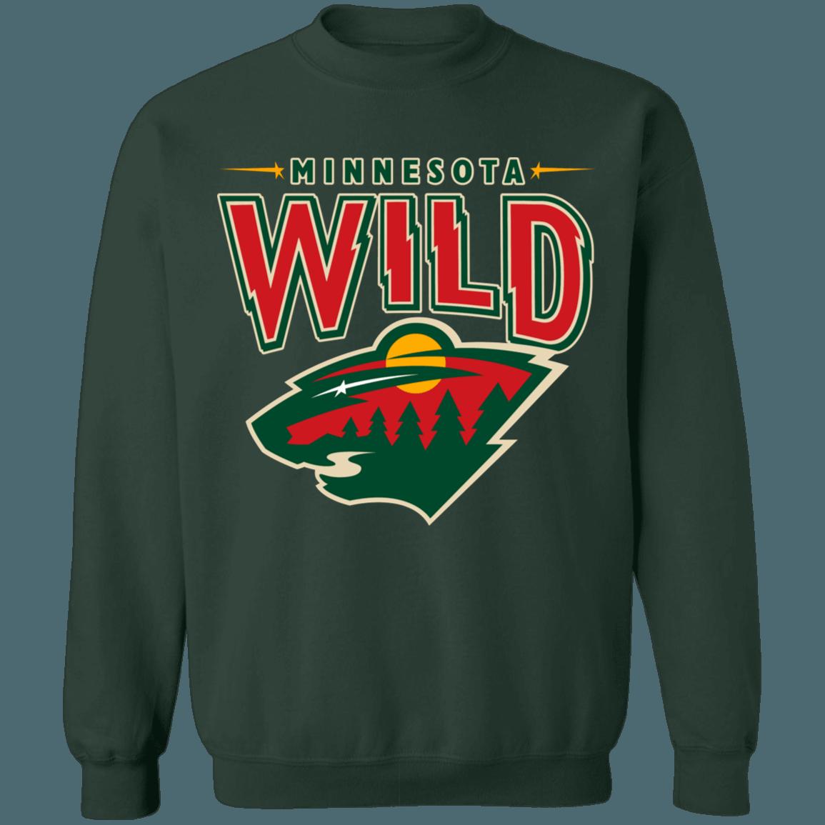 Minnesota Wild Retro NHL Sweatshirt Hoodie TShirt For Hockey Lovers