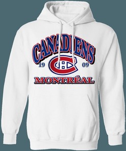 Montreal Canadiens 1909 Retro NHL Hoodie Sweatshirt Sport Shirt