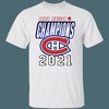 Montreal Canadiens 2021 North Division Champions NHL T-Shirt Sweatshirt Hoodie National Hockey League Shirt