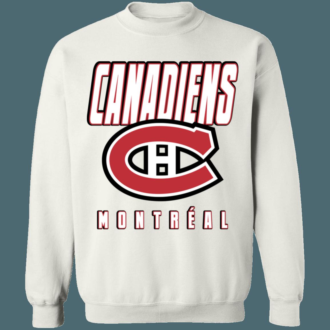 Montreal Canadiens BLACKOUT Retro NHL Sweatshirt Hoodie TShirt For Hockey Lovers - Image 3