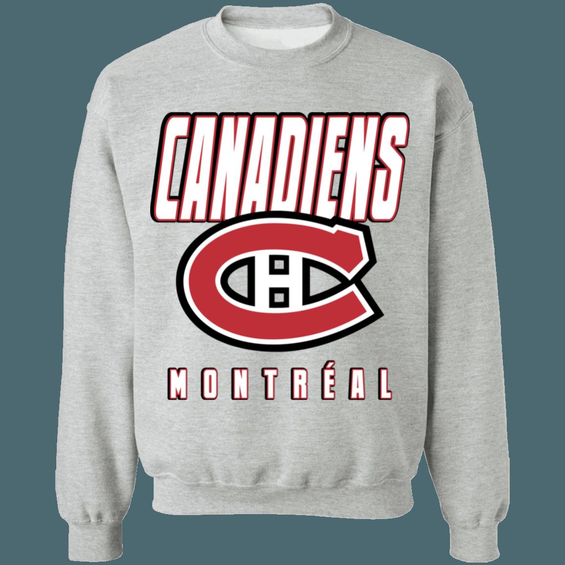 Montreal Canadiens BLACKOUT Retro NHL Sweatshirt Hoodie TShirt For Hockey Lovers - Image 4