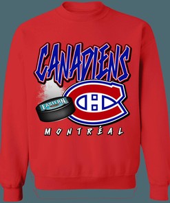 Montreal Canadiens Vintage 90's NHL Sweatshirt Hoodie Shirt Gifts for NHL Fans