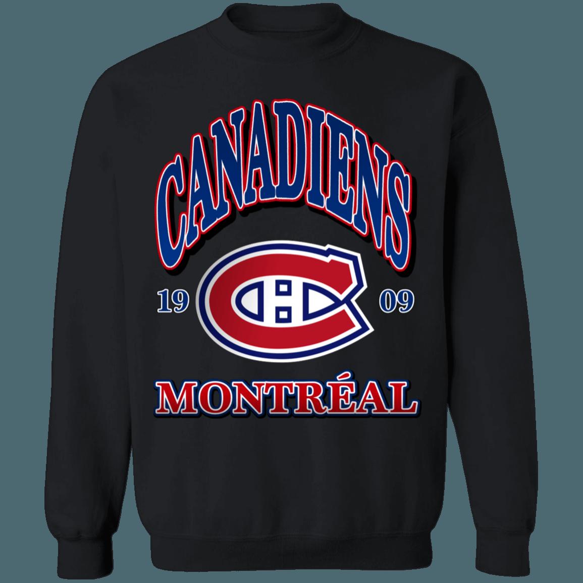 Montreal Canadiens Vintage NHL Sweatshirt Hoodie TShirt For Hockey Lovers - Image 3