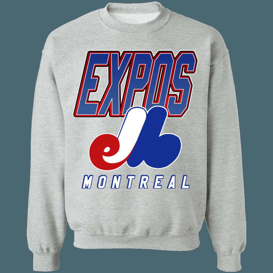 Montreal Expos 90's Vintage MLB Crewneck Sweatshirt Hoodie Shirt Gifts MLB Fans - Image 2
