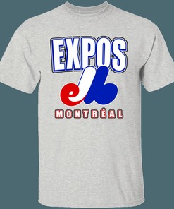 Montreal Expos Retro MLB T-Shirt Sweatshirt Hoodie Gifts for Baseball Fans