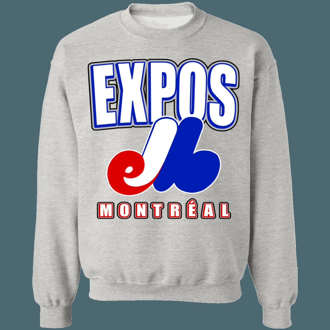 Montreal Expos Vintage MLB Crewneck Sweatshirt Hoodie Shirt for Baseball Fans - Image 3