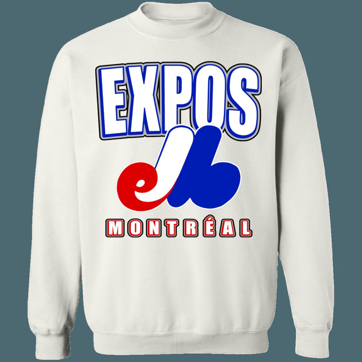 Montreal Expos Vintage MLB Crewneck Sweatshirt Hoodie Shirt for Baseball Fans - Image 4