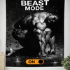 Motivational Quotes Banner Flag Tapestry For Fitness Club, Home Gym, Gym Flags