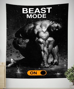 Motivational Quotes Banner Flag Tapestry For Fitness Club, Home Gym, Gym Flags