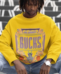 NBA Milwaukee Bucks Vintage Logo Shirt, Milwaukee Bucks Shirt, Giannis Antetokounmpo Shirt, Unisex Shirt