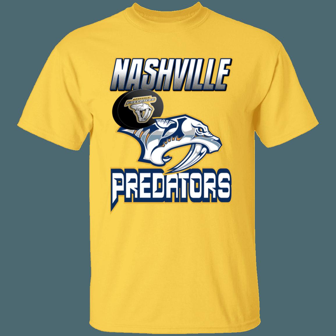 Nashville Predators Retro NHL T-Shirt Sweatshirt Hoodie National Hockey League Shirt - Image 3