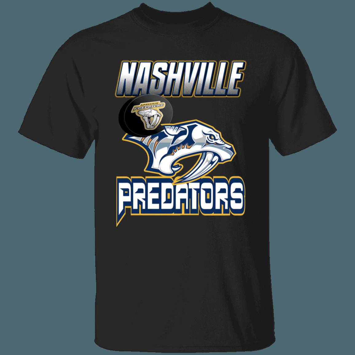 Nashville Predators Retro NHL T-Shirt Sweatshirt Hoodie National Hockey League Shirt - Image 4
