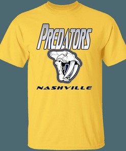 Nashville Predators SKULL Retro NHL T-Shirt Sweatshirt Hoodie National Hockey League Shirt