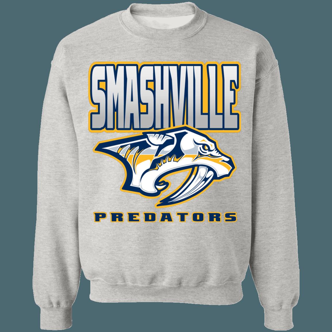 Nashville Predators SMASHVILLE 2 Retro NHL Sweatshirt Hoodie TShirt For Hockey Lovers - Image 4