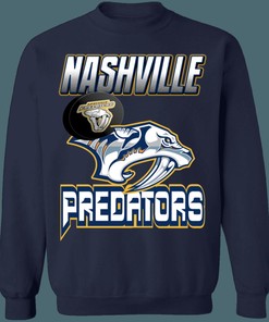 Nashville Predators Vintage NHL Sweatshirt Hoodie TShirt For Hockey Lovers